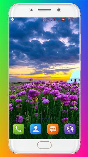 Purple Flower Wallpaper screenshot 6