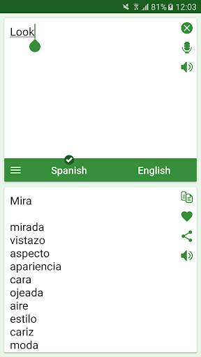 Spanish - English Translator screenshot 3