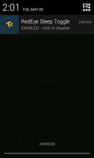 RedEye Stay Awake (free) 3 تصوير الشاشة