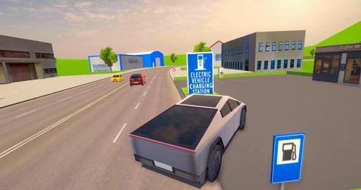 Electric Car Driving Sim Original screenshot 3