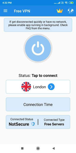 FS VPN - Fast and Safe VPN & Secure Free VPN Proxy screenshot 1