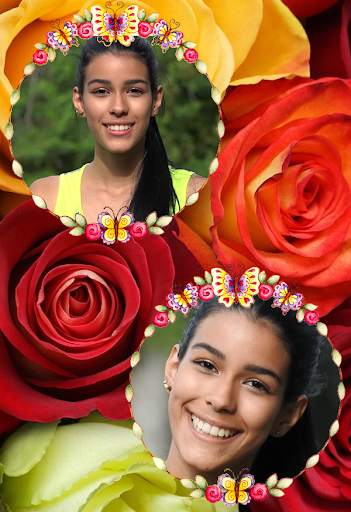 Rose Dual Photo Frame Album Creator screenshot 5
