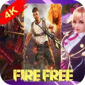 4K fire free Wallpapers Free logo
