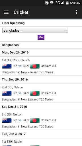 All Cricket Updates - LIVE˚ Cricket Bangladesh screenshot 7