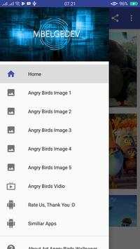 Art Angry Bird Wallpaper HD offline screenshot 1