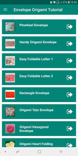 Paper Origami Envelope Step by Step скриншот 6