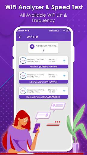 Auto Connect Wifi & Speed Test screenshot 6