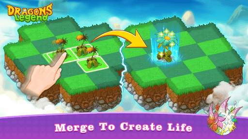Dragons Legend - Merge and Build Game screenshot 4