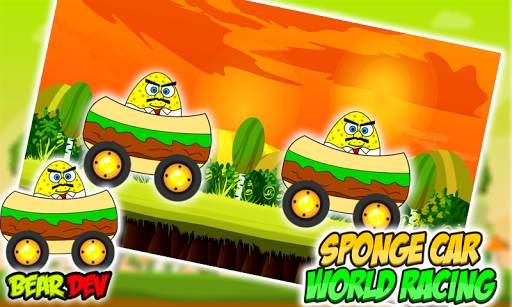 Sponge Car World Racing screenshot 4