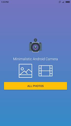 Nomao Minimalistic Camera screenshot 1
