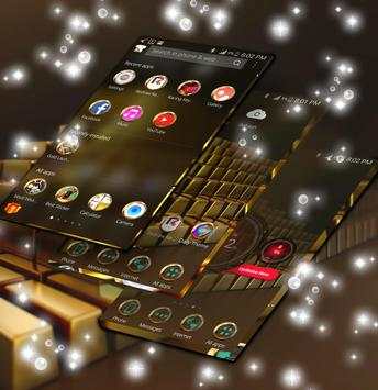 Gold Launcher 2017 Theme screenshot 3