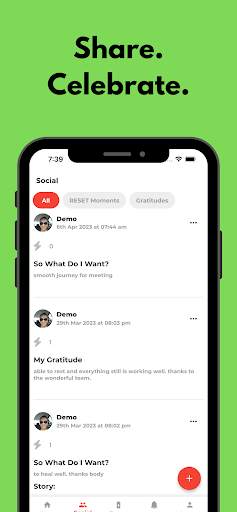 RESET App 3 تصوير الشاشة