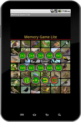 True Birds Memory Game Free स्क्रीनशॉट 1