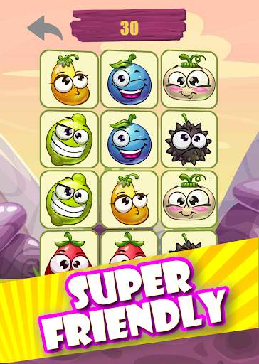 Funny Fruits Memory Game screenshot 1
