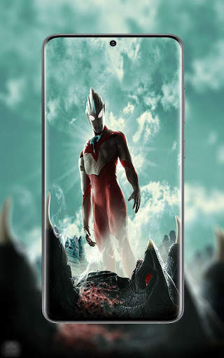 Best Wallpaper Ultraman Lock Screen 4 تصوير الشاشة