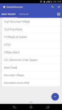Seeds for Minecraft PE screenshot 2