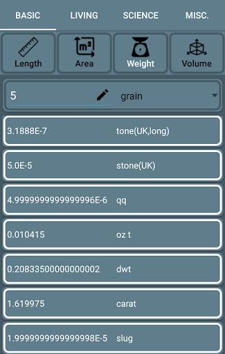 Offline Unit Converter screenshot 5