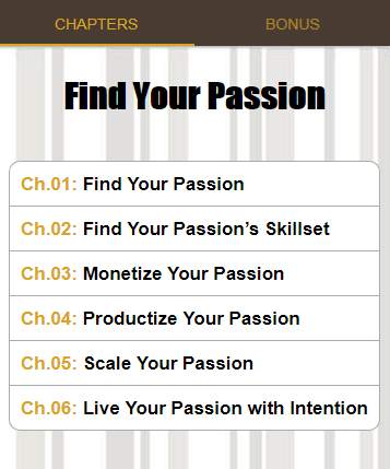 Find Your Passion screenshot 2