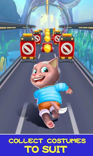 Talk Kitty Run: Cat Dash скриншот 3