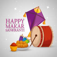 Makar Sankranti Video Status logo