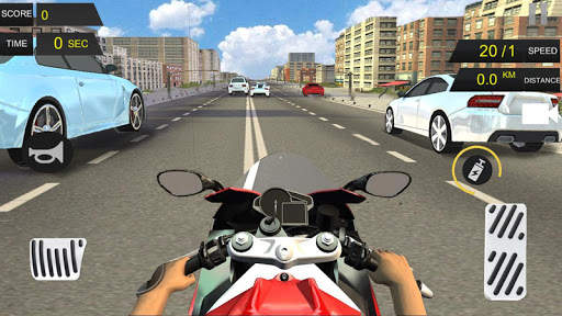 Speed Moto Rider screenshot 1