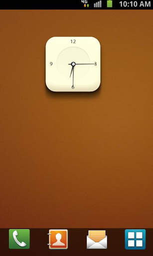 AnalogClock Live Wallpaper screenshot 1