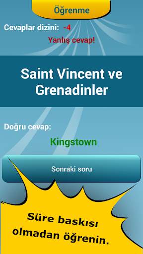 Ülke Başkentleri Quizi screenshot 7