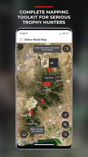 Lenzmark Hunt free deer hunting gps & tracker app. screenshot 1