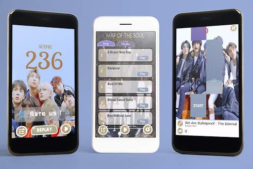 BTS Real Piano Tiles screenshot 1