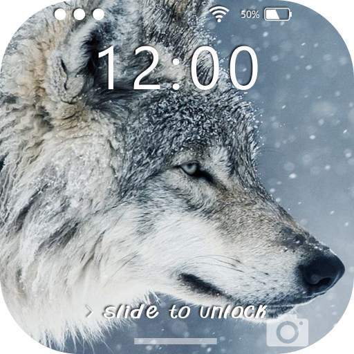 Wolf Pattern Lock Screen 2.0