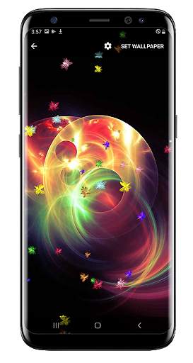 Amazing spark live wallpaper screenshot 4
