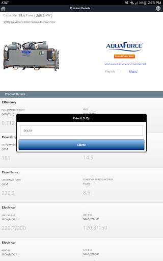 Carrier® Chillers screenshot 13