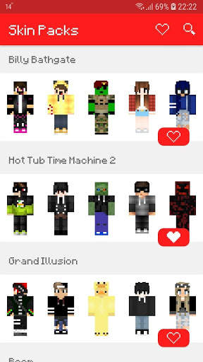 Skins Packs for Minecraft PE screenshot 6