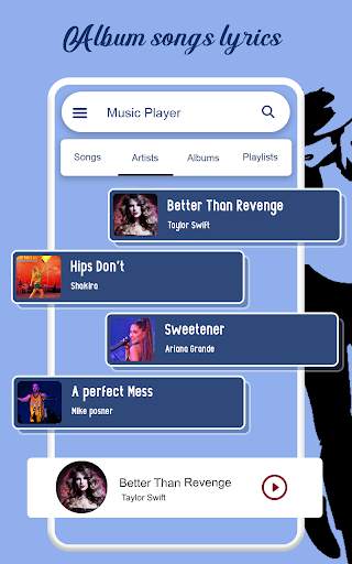 Music Player  - Album Songs screenshot 8