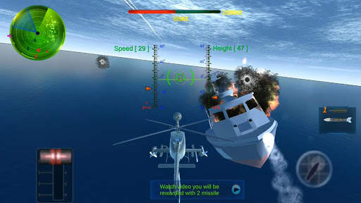 Helicopter-GunShip-AirCombat -Sky(3D) screenshot 3