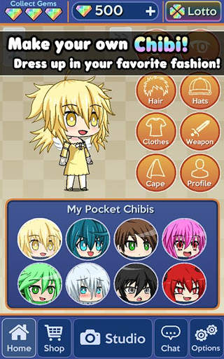 Pocket Chibi - Anime Dress Up screenshot 2