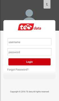 My TEData screenshot 1