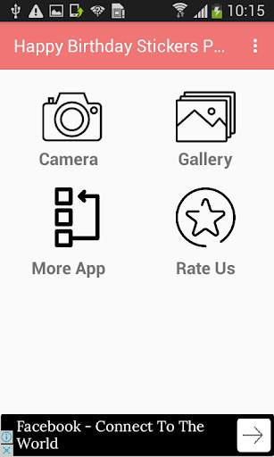 Happy Birthday Stickers Pack Editor To Make Card screenshot 1
