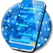 Water Bubbles SMS Theme icon