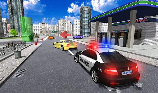 Police Car Driver City скриншот 1