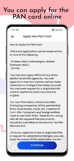 Pan Card Download App screenshot 3