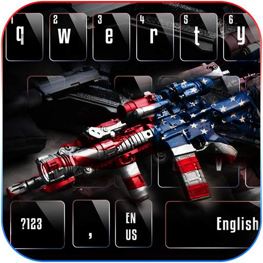 American Gun Keyboard 10001003