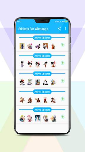 Anime Sticker Wa screenshot 2
