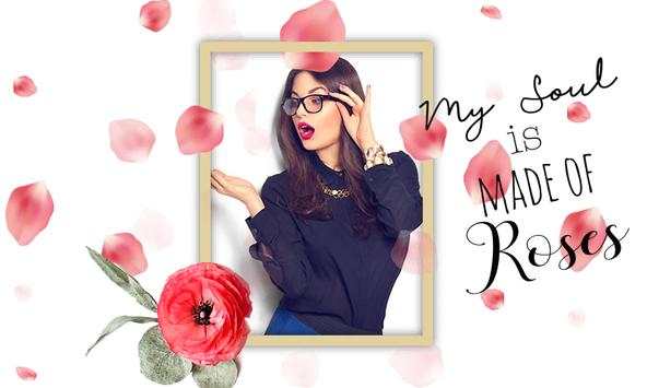 Flower Photo Frame 2018 -  Rose Photo Frame 2018 3 تصوير الشاشة