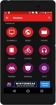 Mobdro TV Live screenshot 2