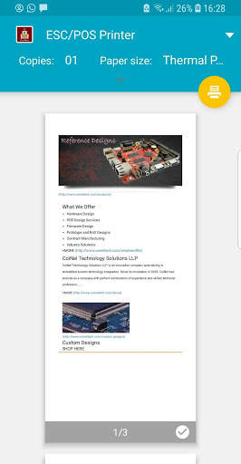 CIE Mobile Print screenshot 4