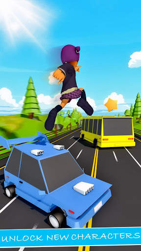 Rush Hour - Endless Car Jump Game स्क्रीनशॉट 3