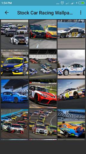 Stock Car Racing Wallpaper screenshot 2