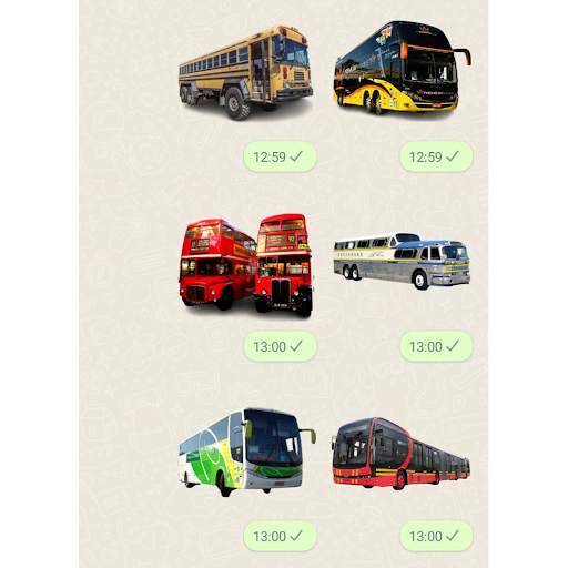 Bus Stickers For WhatsApp screenshot 9
