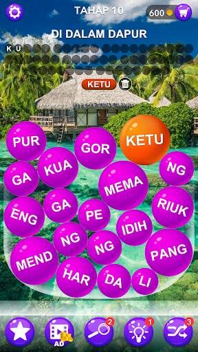 Gelembung Perkataan Carian screenshot 3